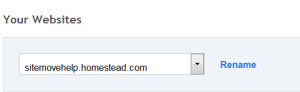 Image http//websitehelphomesteadcom/SBMaster/Content/Resources/Images/site_move_selected_sitejpg