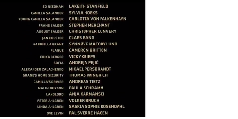 Cast Credit Corrections Declined For The Girl In The Spider S Web Imdb Community Forums