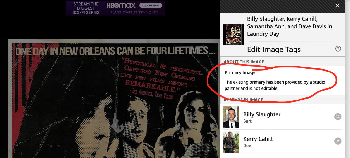 ‎Request to change primary poster on LAUNDRY DAY IMDb Community Forums