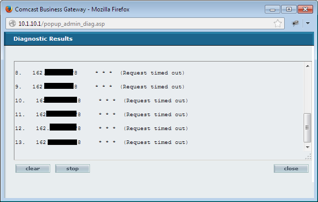 Gateway Traceroute