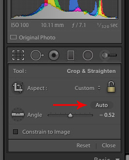 Create Quick Key Allow Auto Sync For Auto Straighten Photo In The Cropping Menu Adobe Photoshop Family