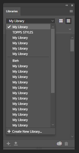 Photoshop Ability To Turn Off Add To My Current Library Instead Of Making It The Default Adobe Photoshop Family