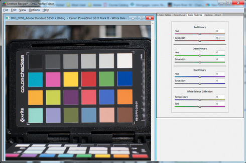 Adobe dng profile editor