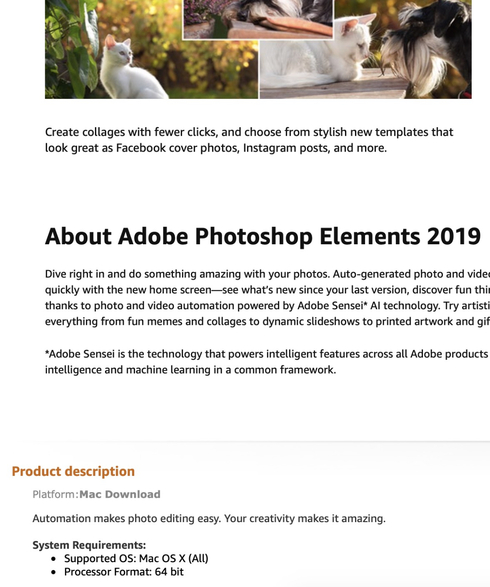 Photoshop Elements 19 Does Not Work With Macos Catalina Adobe Photoshop Family