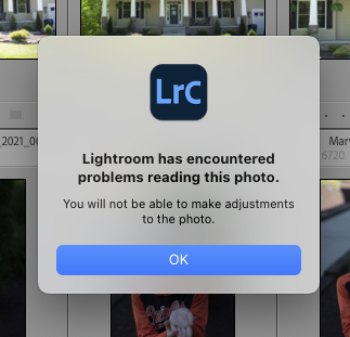 Camera Raw Lightroom Classic Internal Math Error On Export Adobe Photoshop Family