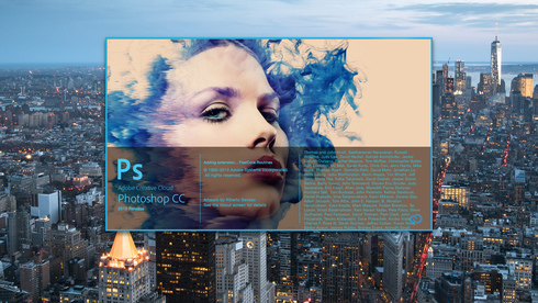 Photoshop Cc 15 Text Overlay Is Cut Off In Splash Screen Adobe Photoshop Family