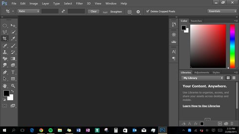 Photoshop 15 Is Too Big For My Screen Adobe Photoshop Family