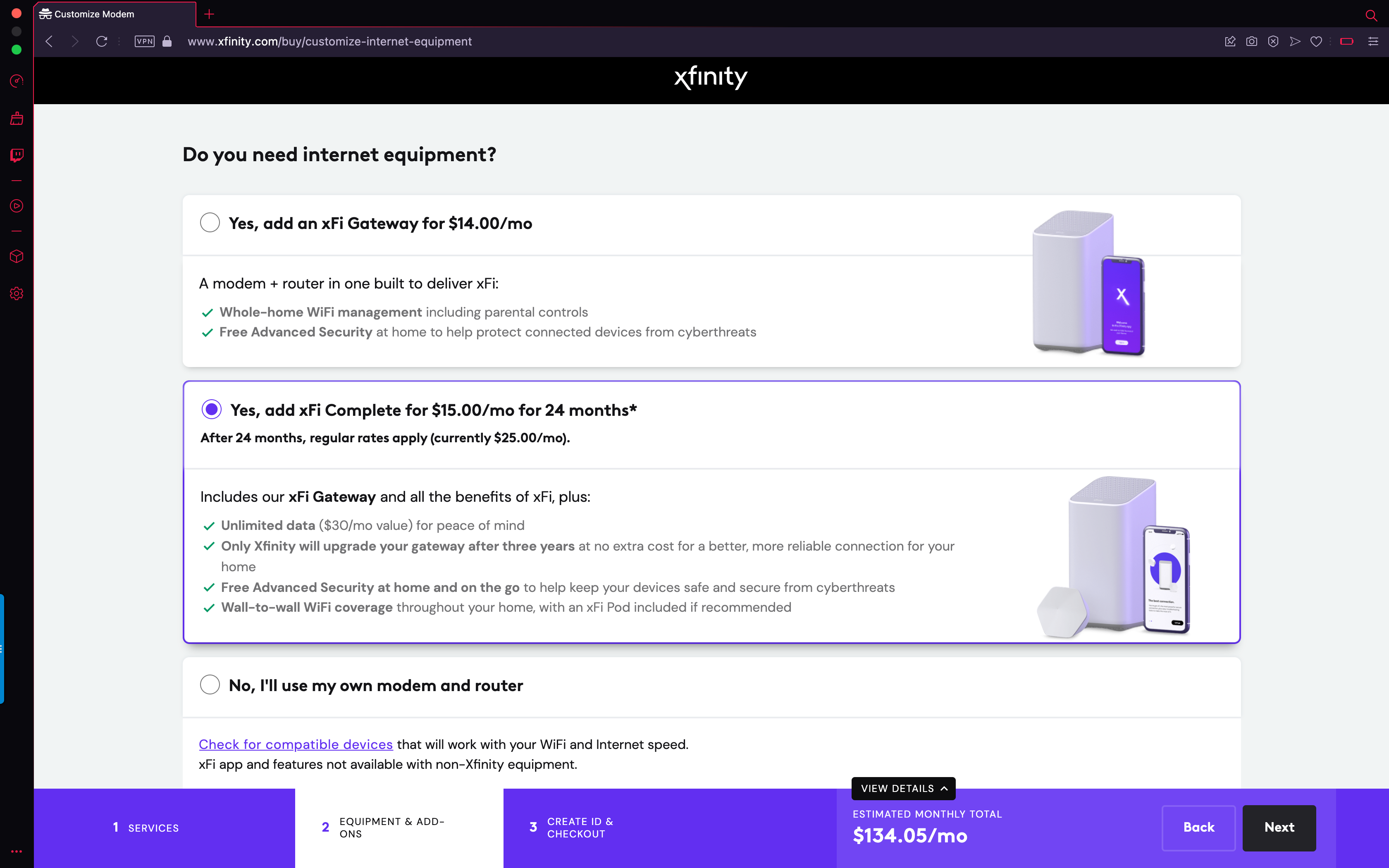 Pctxfinity Return Equipment Address 64 - k4x1bs7