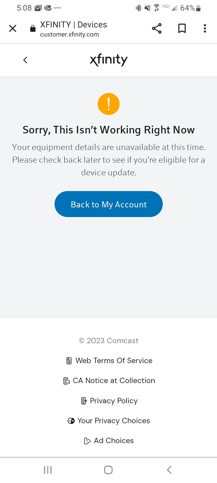 Xfinity equipment return top sellers emergencydentistry