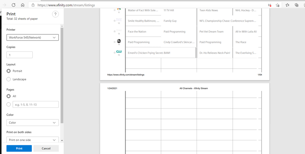 Xfinity® Channel Lineup and TV Guide by Comcast