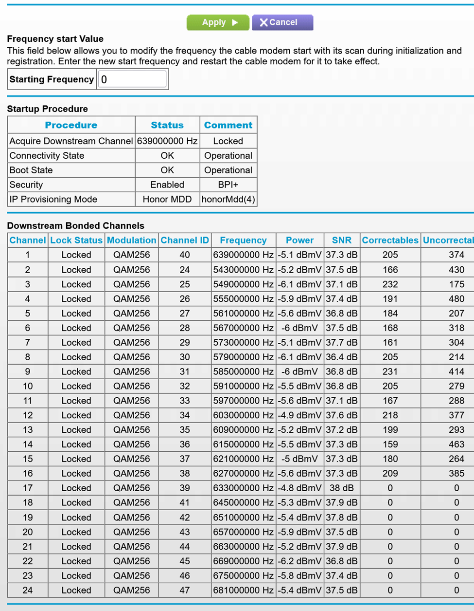 ‎Cable modem connection drops out multiple times per day Xfinity