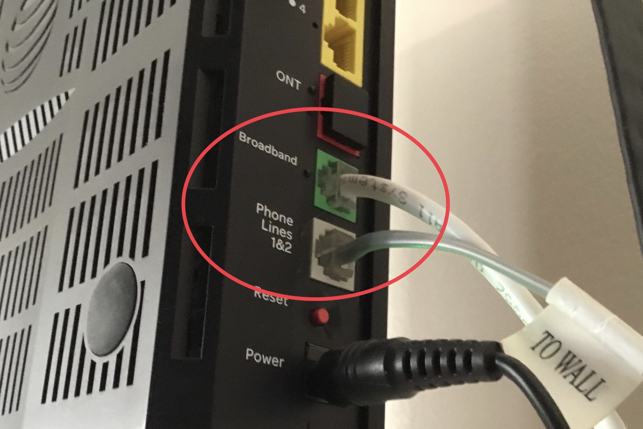 ‎Replacement cords for BGW210 router AT&T Community Forums