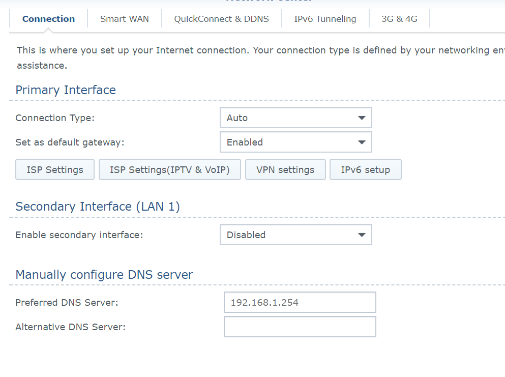 Need help with Pace 5268AC with Synology RT2600AC Wan subnet / Lan