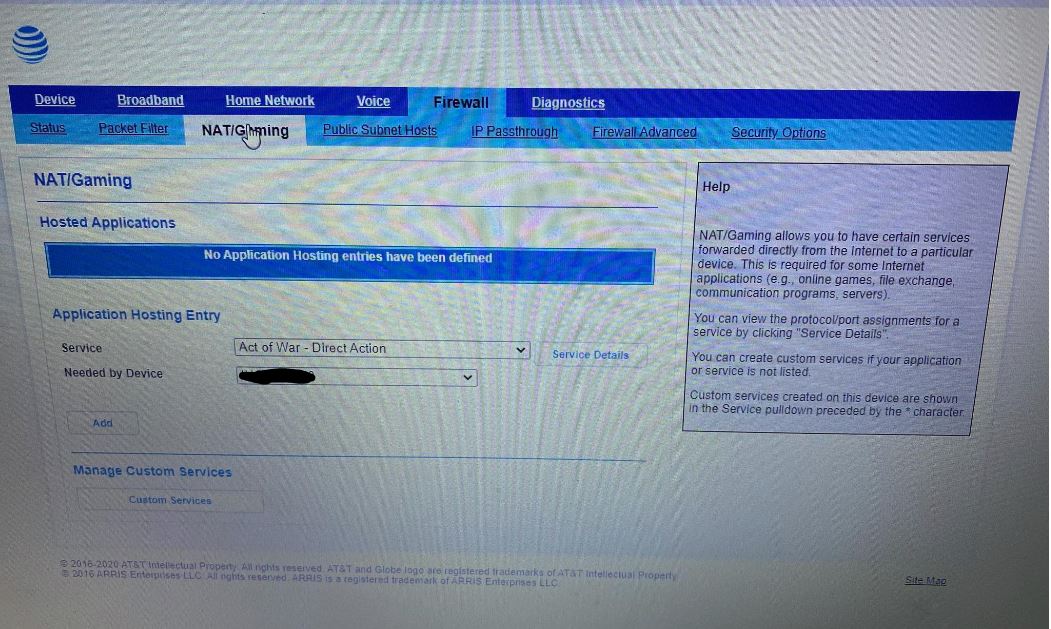 BGW210-700 Gateway security questions | AT&T Community Forums