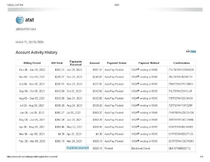 ‎Never go the promised promotion for autopay AT&T Community Forums