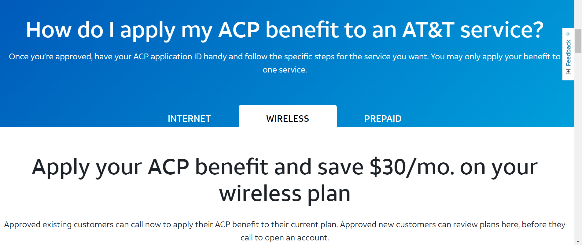 ‎Are the ACP (Affordable Connectivity Program) prices listed on