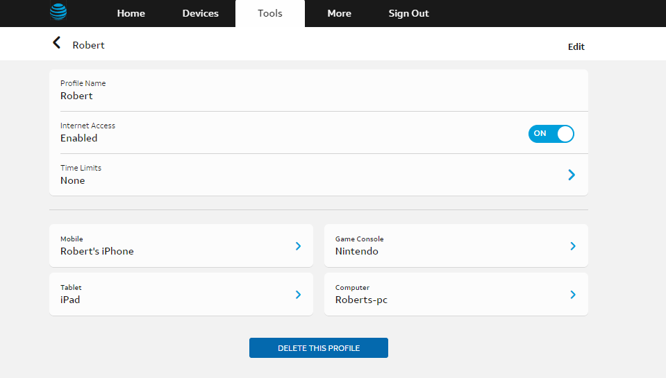 Devices on multiple profiles Smart home manager app AT&T Community