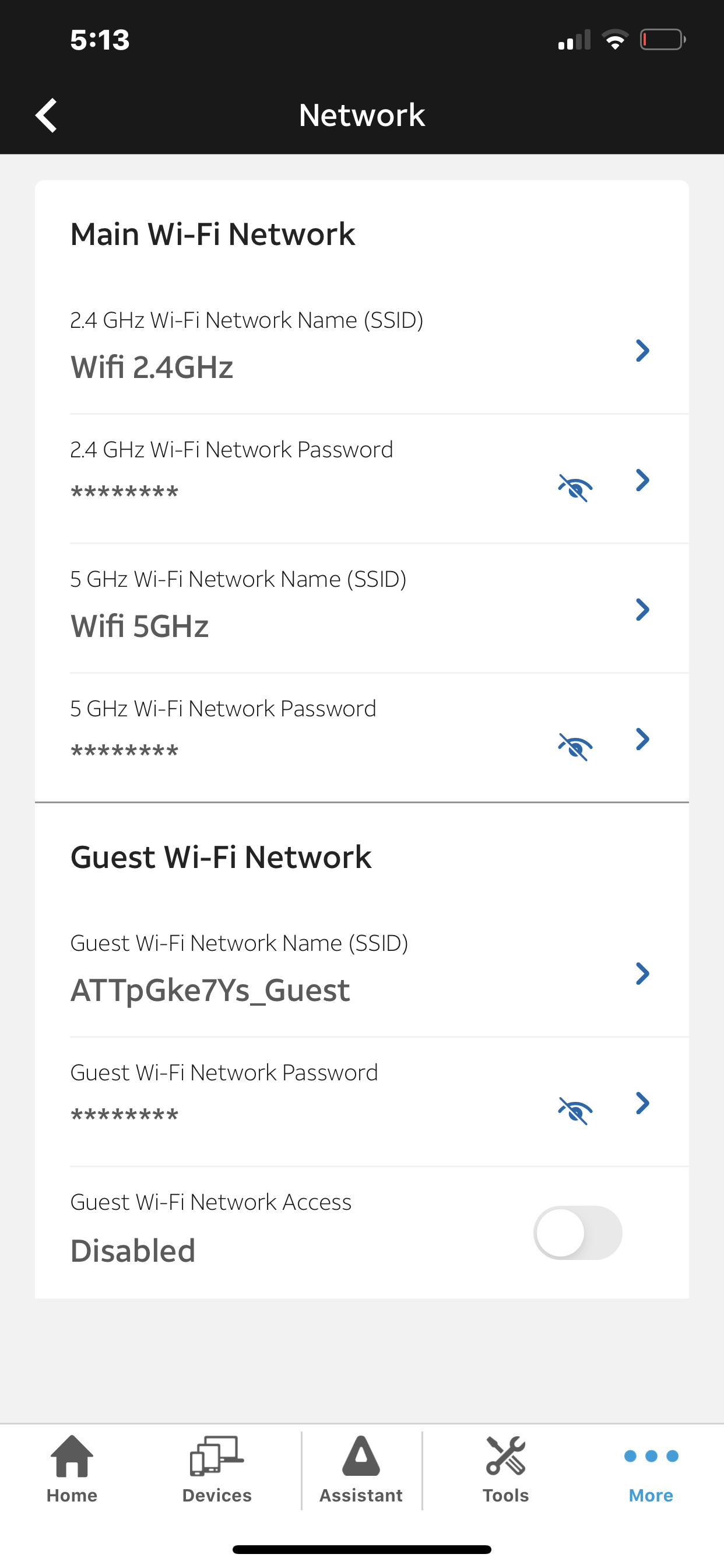 Separate 2.4GHz and 5GHz Networks AT&T Community Forums