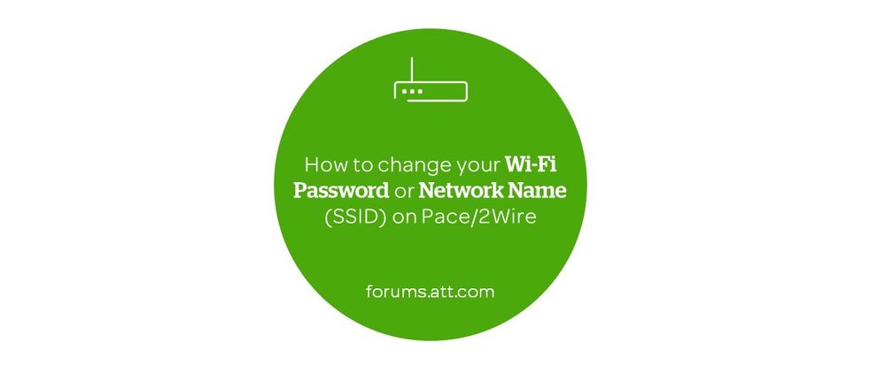 How Do I Change My At T Wifi Name And Password At T Community Forums