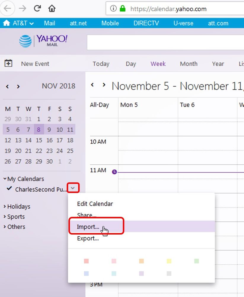How to Import Your Calendar Entries into Your Email A