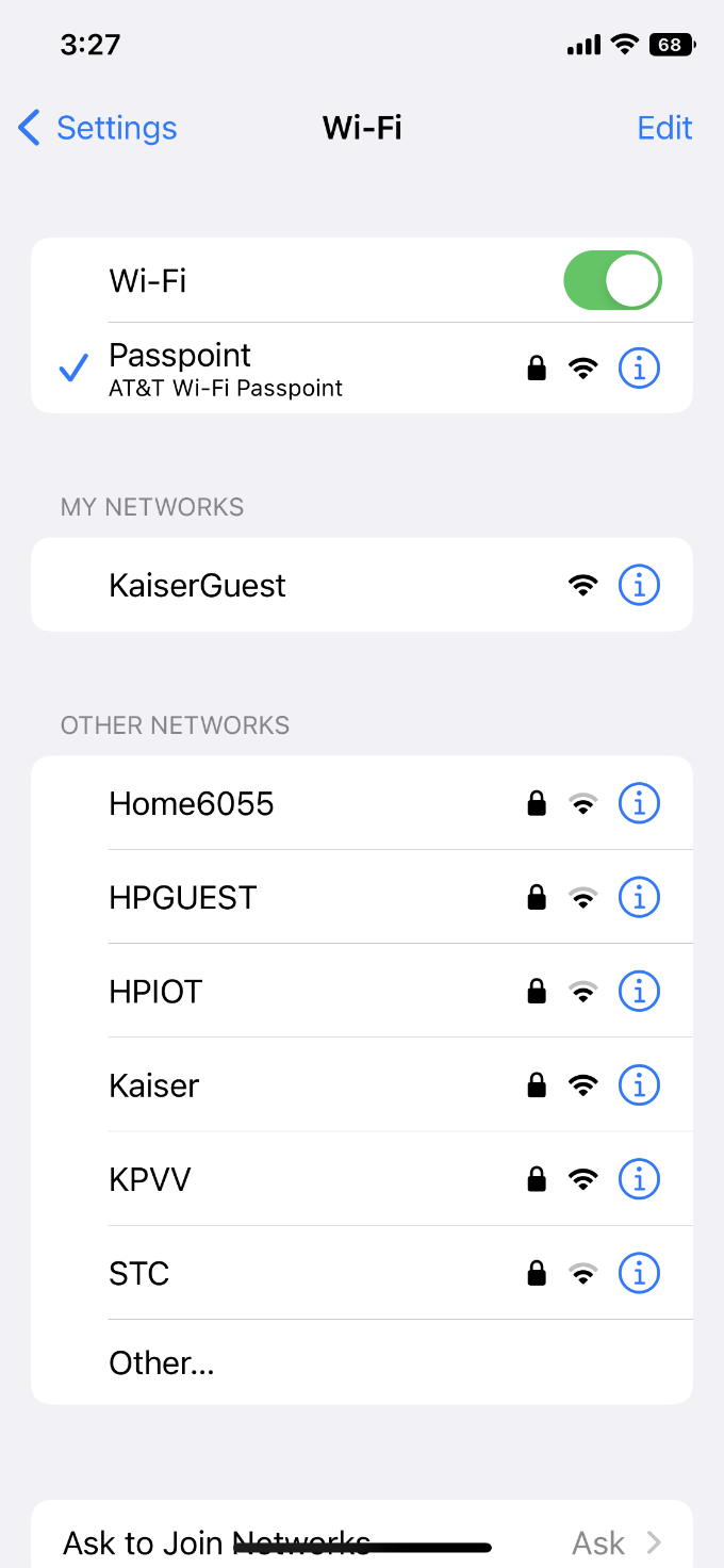 ‎AT&T Passpoint Connects only with IPv6 AT&T Community Forums