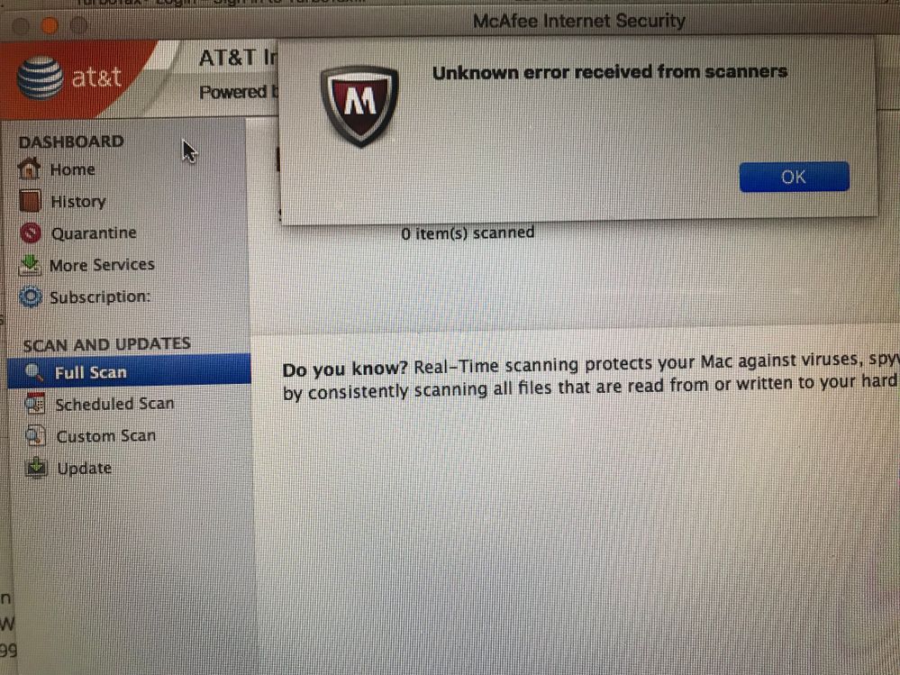Mcafee Security Suite Never Works At T Community Forums