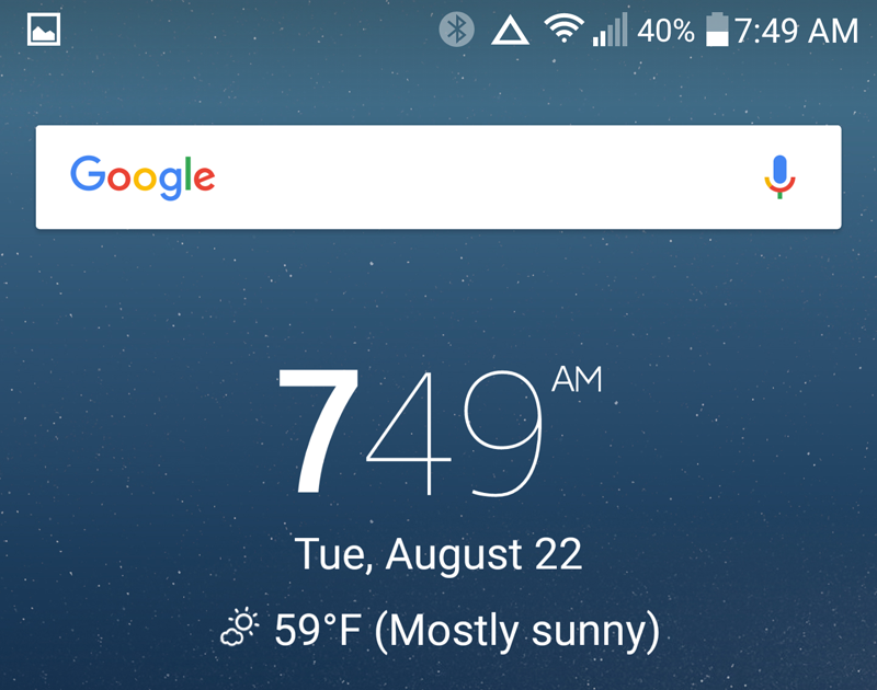 Meaning Of The Triangle Icon In The Status Bar At T Community Forums
