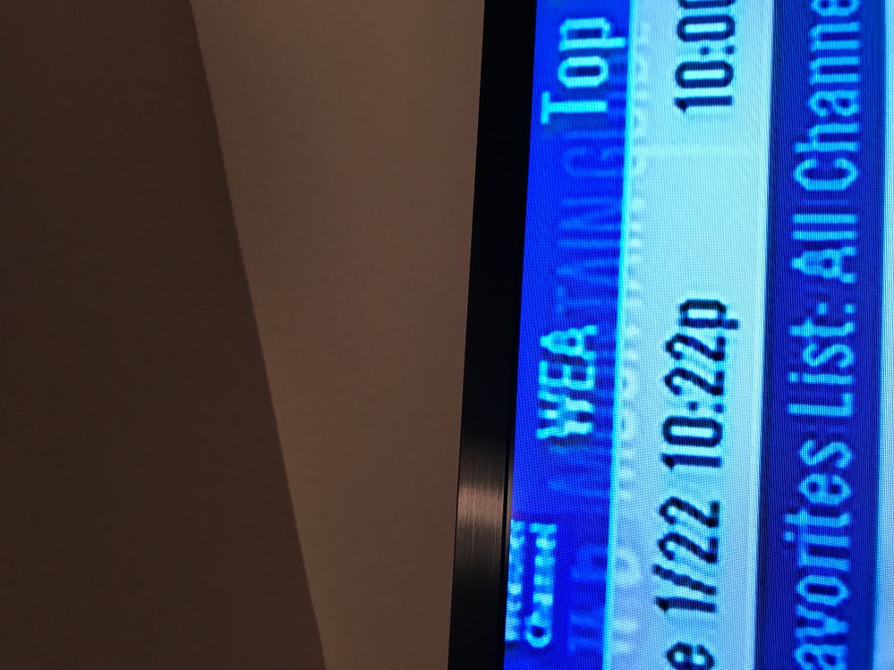 ‎My TV shows DTV channel names but not channel numbers, how do I