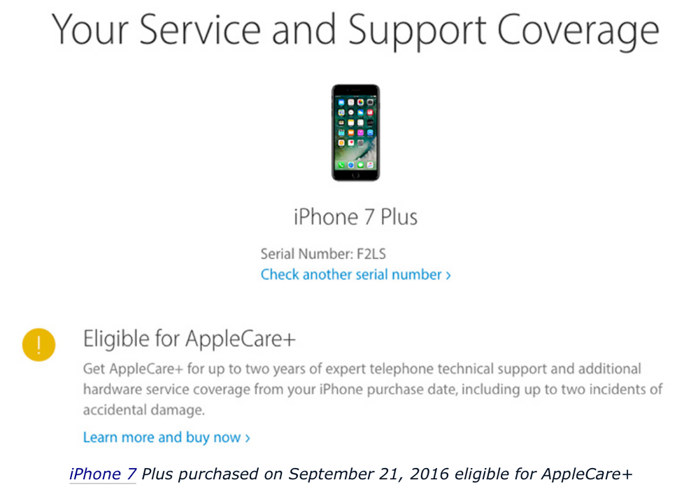 can i purchase applecare plus later