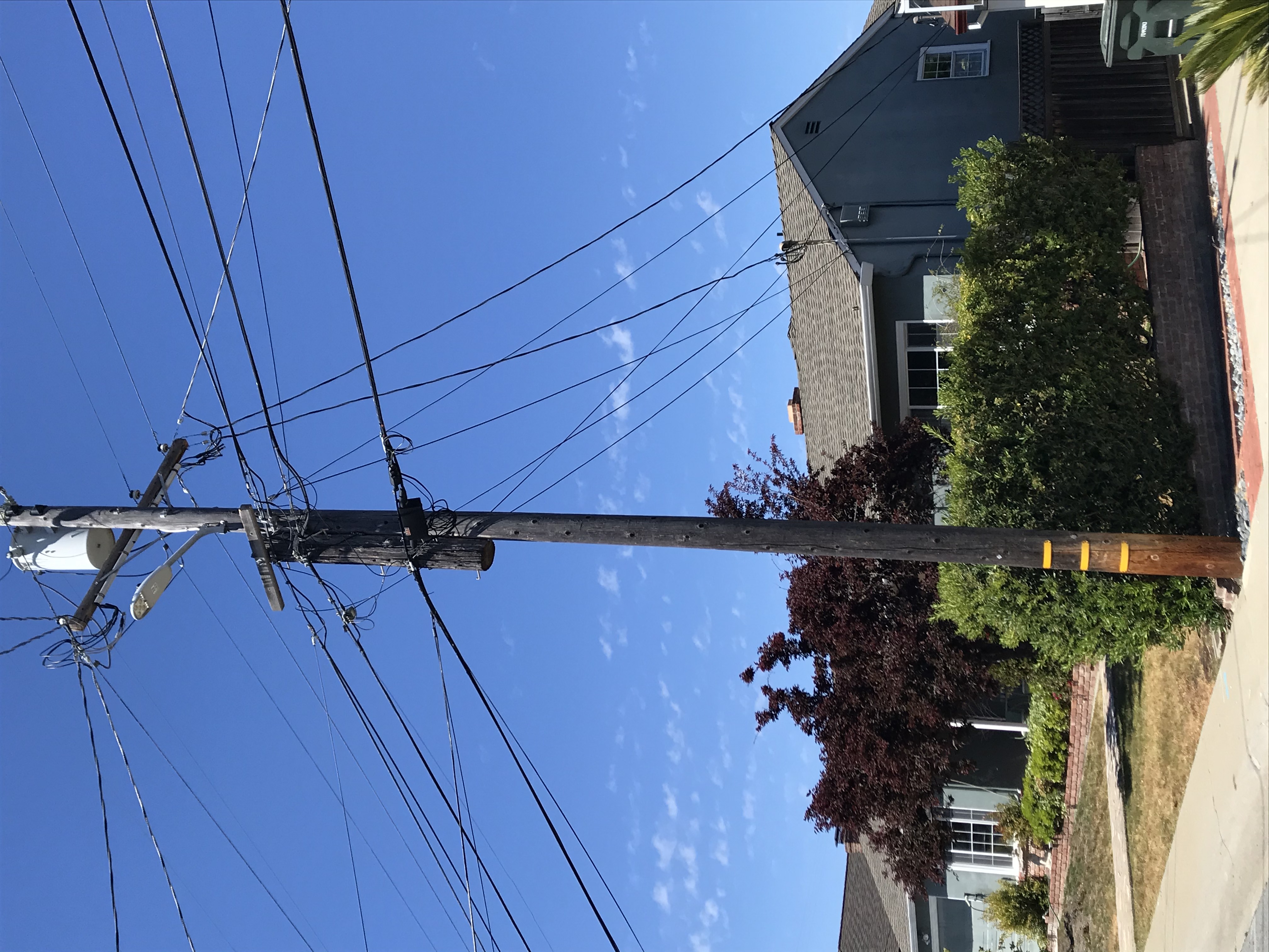 ‎Phone Pole Deteriorating, Risk of Falling Down Immenently AT&T