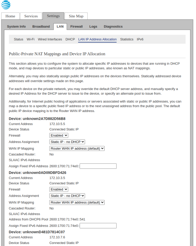 ‎port forwarding not working on uverse modem AT&T Community Forums