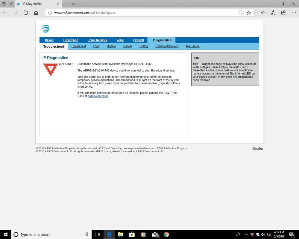 U Verse Outage In My Area U-Verse Service Goes Down Every Day Randomly Between The Hours Of 3-7 Pm. |  At&T Community Forums