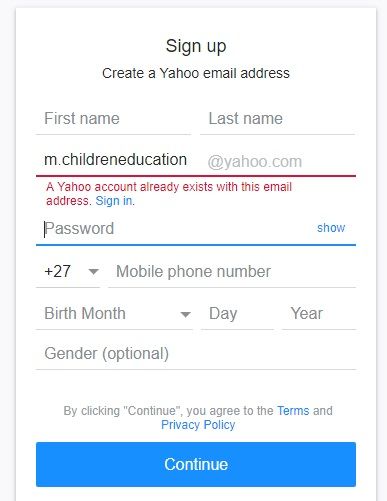 Yahoo Mail Can T Login Sorry We Don T Recognize This Email