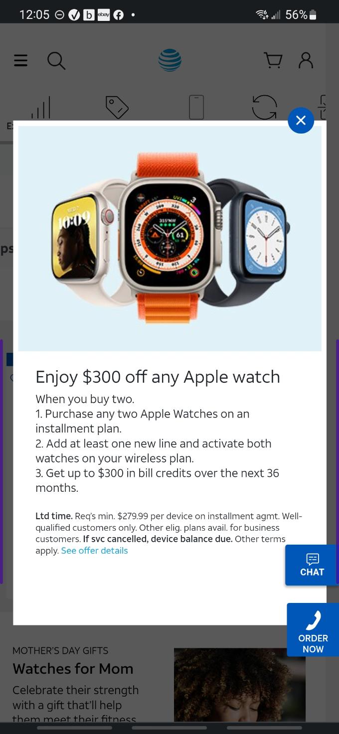 Add smartwatch to att plan hot sale