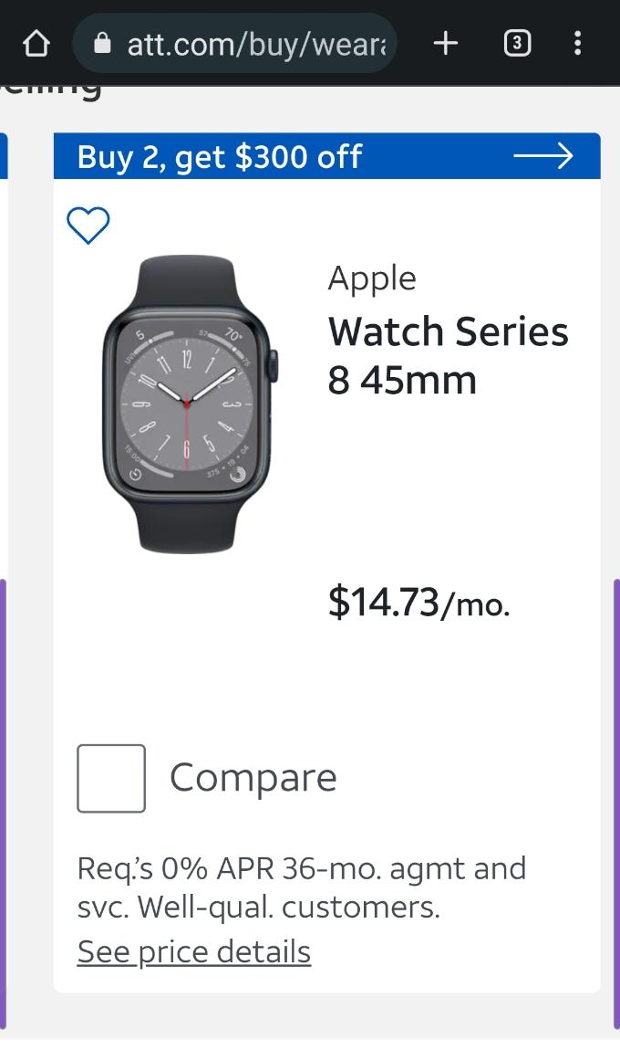 Apple watch buy one get one free at&t new arrivals