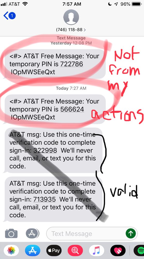 Att Net Free Message Validation Code Definitive Response To Community Please At T Community Forums
