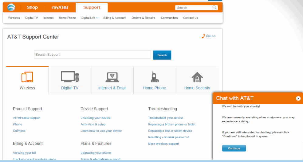 ‎Chat live with ATT CC??? | AT&T Community Forums
