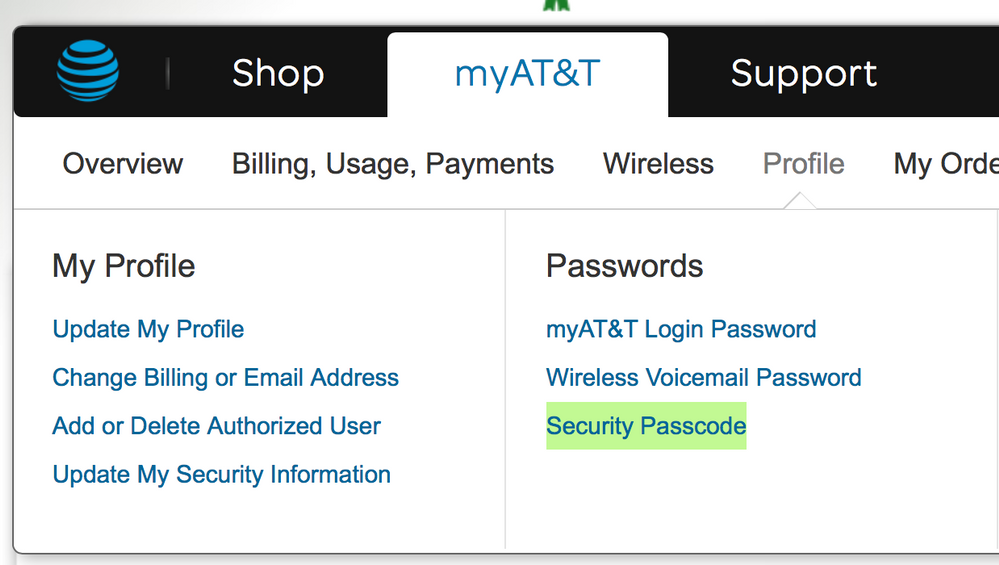 at&t wireless security