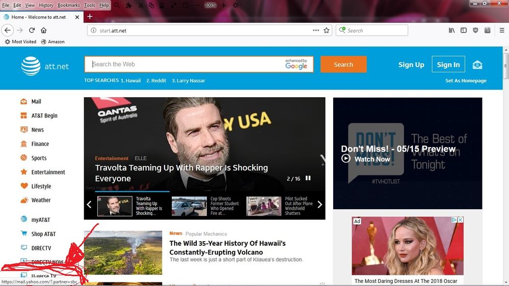 how do i get rid of yahoo news feed