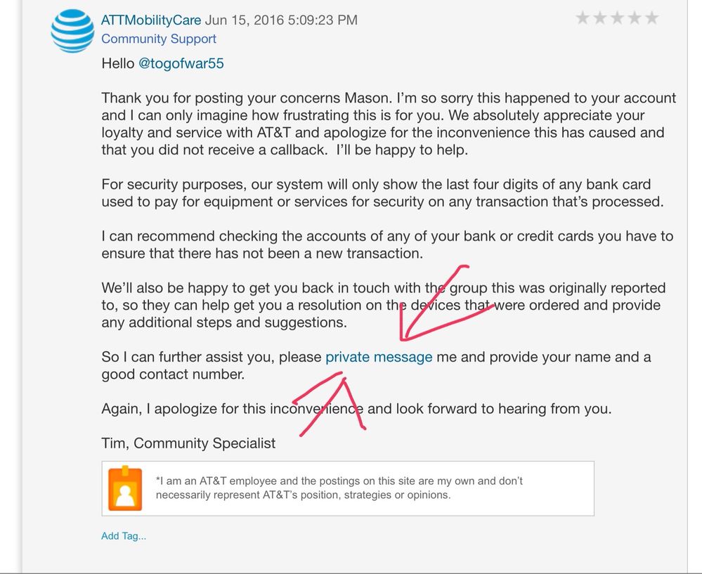 How does AT&T ship 5 phones to an address 200 miles away and does not