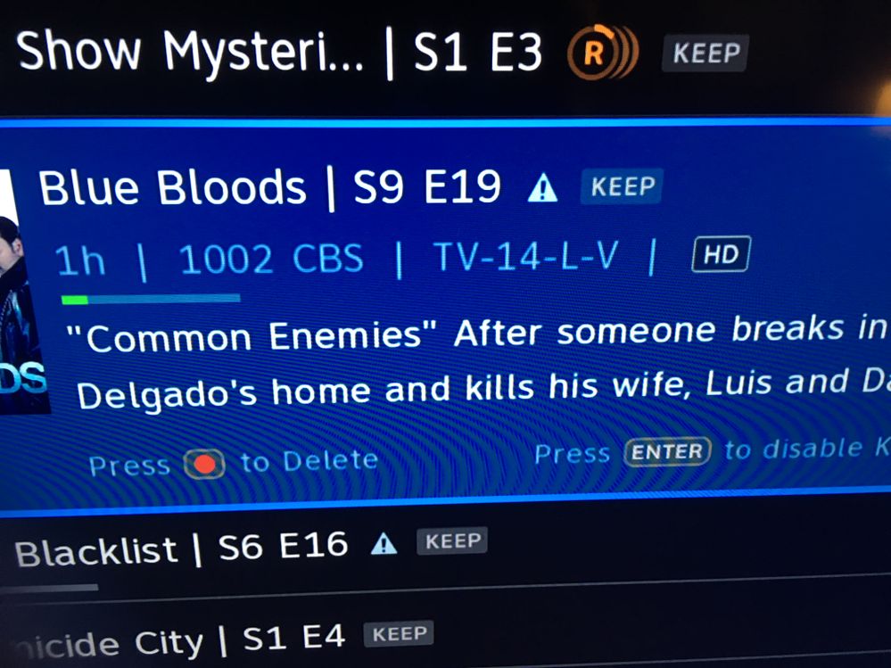 ‎Symbols on my DVR Playlist DIRECTV Community Forums