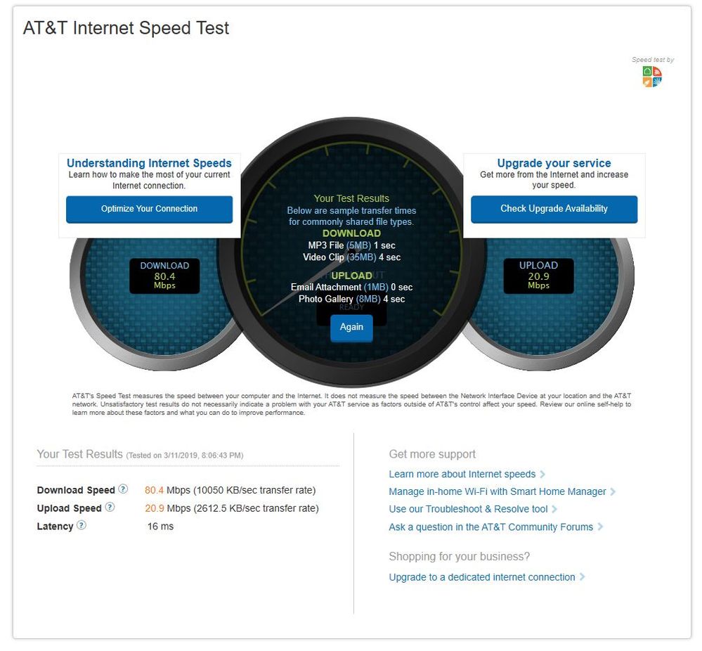 Upload Speed Slow At T Community Forums