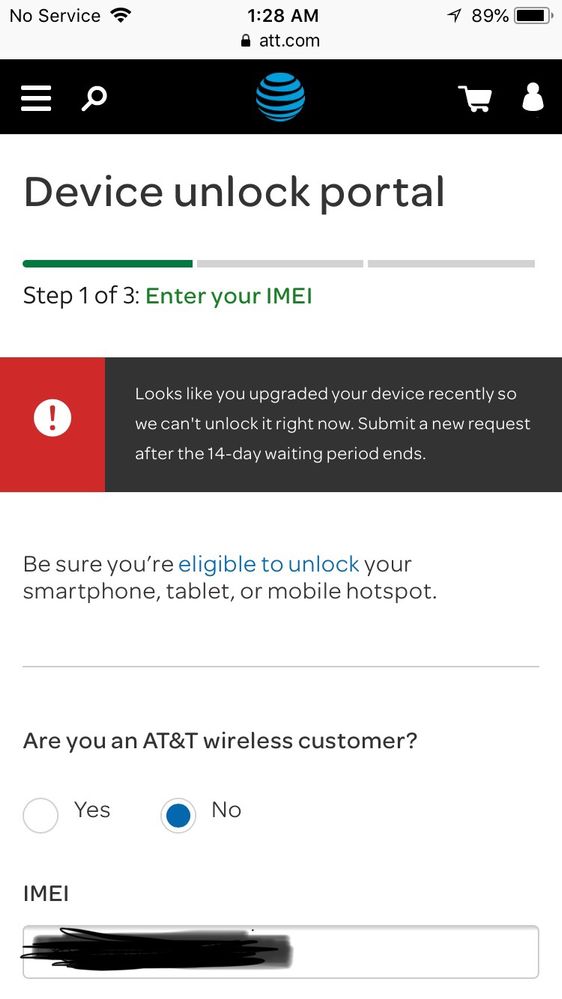 How To Check If My At T Locked Iphone Is Active On Another Account At T Community Forums