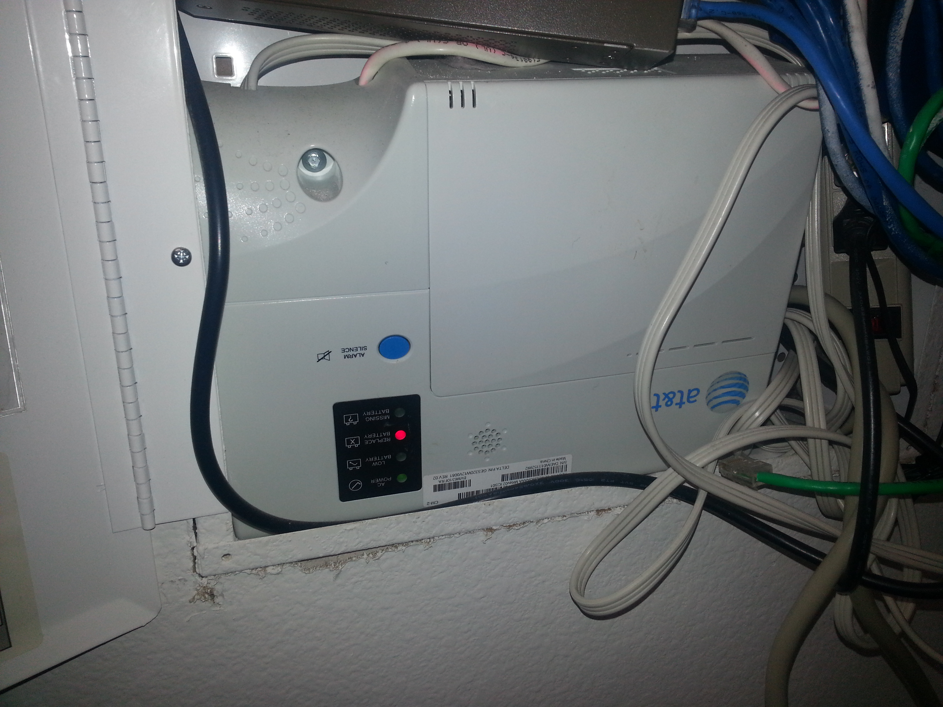 at&t battery backup