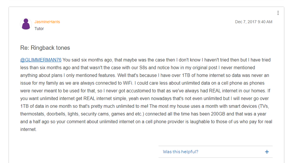 Ringback tones AT&T Community Forums