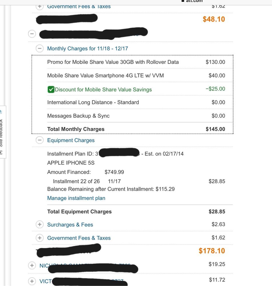 How Much I Owe On My Phone At T Community Forums