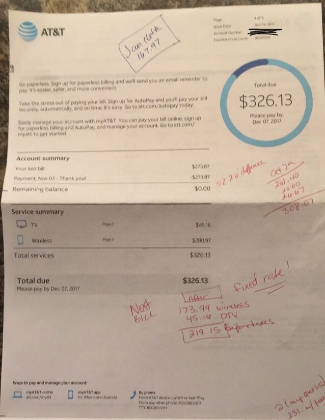 ‎Misquoted monthly bill issue AT&T Community Forums