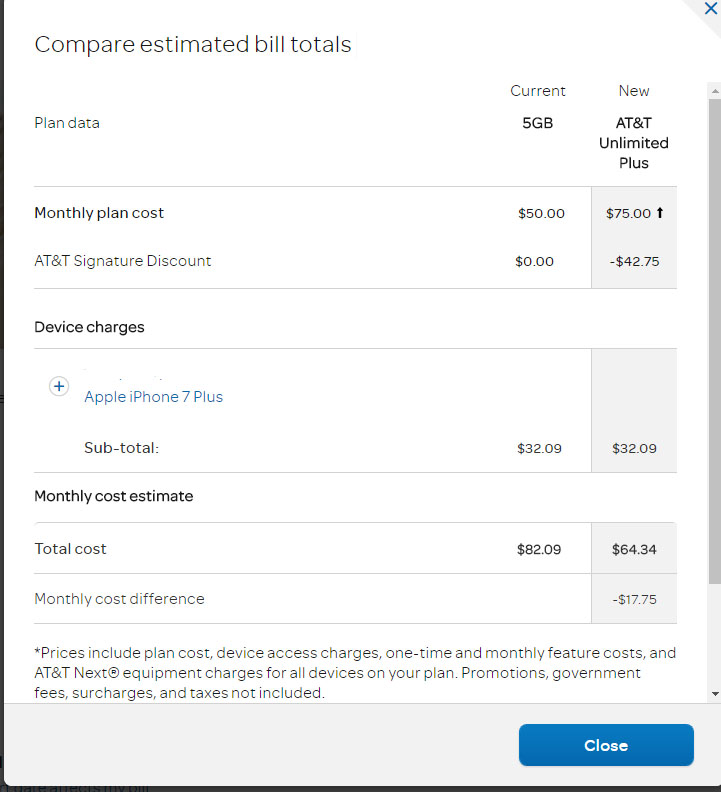 ‎Signature discounts on new unlimited plans AT&T Community Forums