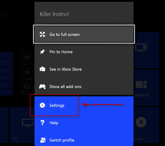 Xbox One Connect to Wifi Step 1.png