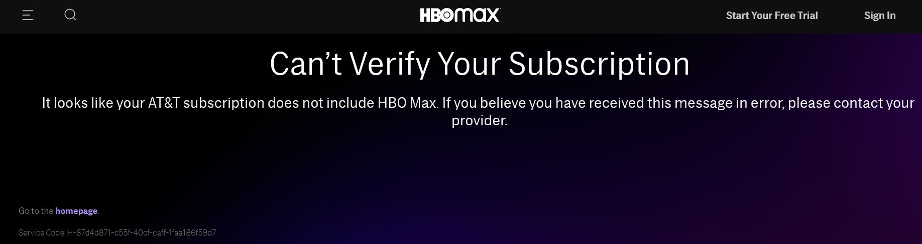 AT&amp;T/HBO MAX FAILURE AT&amp;T Community Forums